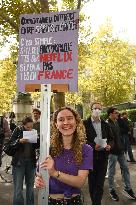 Demonstration For International Abortion Rights Day - Paris