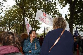 Demonstration For International Abortion Rights Day - Paris