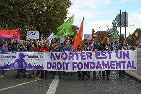 Demonstration For International Abortion Rights Day - Paris