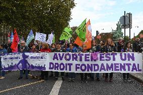 Demonstration For International Abortion Rights Day - Paris