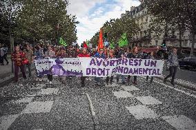 Demonstration For International Abortion Rights Day - Paris