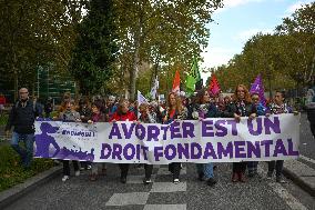 Demonstration For International Abortion Rights Day - Paris