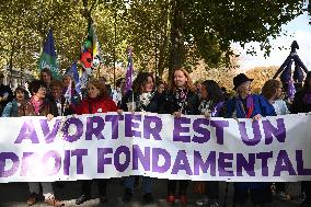 Demonstration For International Abortion Rights Day - Paris