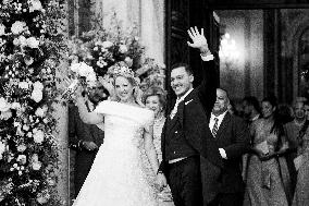 Princess Theodora Glucksburg Of Greece And Matthew Jeremiah Kumar - Wedding In Athens