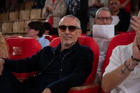 Gad Elmaleh At AS Monaco v Strasbourg - Monaco