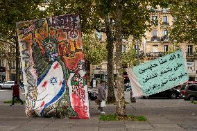 Protest In Support Of Palestinian And Lebanese People - Paris