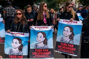 Tribute To 19 Years Old Student Killed - Paris