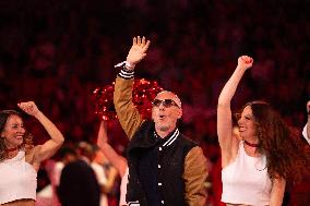 Gad Elmaleh Show At Basketball Match Half-Time - Monaco