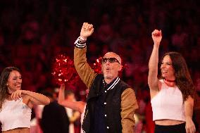 Gad Elmaleh Show At Basketball Match Half-Time - Monaco