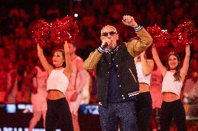 Gad Elmaleh Show At Basketball Match Half-Time - Monaco