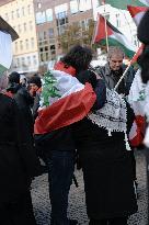 Pro Lebanon And Palestine Protest - Berlin