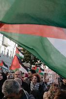 Pro Lebanon And Palestine Protest - Berlin