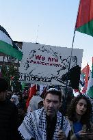 Pro Lebanon And Palestine Protest - Berlin