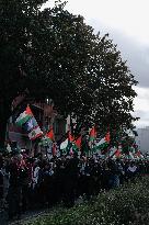 Pro Lebanon And Palestine Protest - Berlin