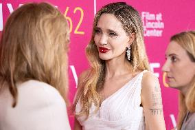 Angelina Jolie And Kids Attend Maria Premiere - NYC