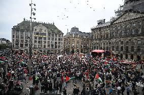 Pro-Palestine Protest - Amsterdam