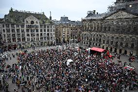 Pro-Palestine Protest - Amsterdam