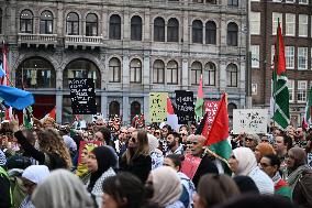 Pro-Palestine Protest - Amsterdam