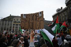 Pro-Palestine Protest - Amsterdam