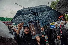 Iranians Mourn Nasrallah - Tehran