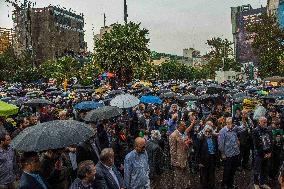 Iranians Mourn Nasrallah - Tehran