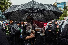 Iranians Mourn Nasrallah - Tehran