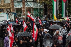 Iranians Mourn Nasrallah - Tehran