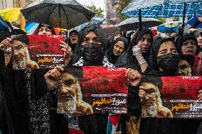 Iranians Mourn Nasrallah - Tehran