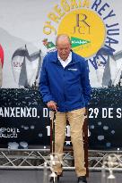 King Juan Carlos I El Corte Ingles Master Regatta trophies Presentation - Sanxenxo