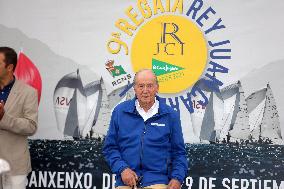 King Juan Carlos I El Corte Ingles Master Regatta trophies Presentation - Sanxenxo