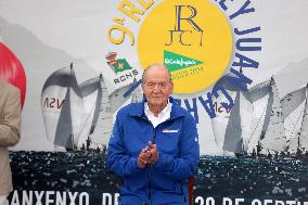 King Juan Carlos I El Corte Ingles Master Regatta trophies Presentation - Sanxenxo