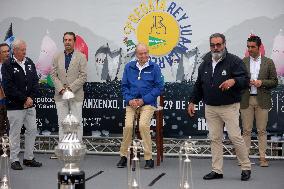 King Juan Carlos I El Corte Ingles Master Regatta trophies Presentation - Sanxenxo