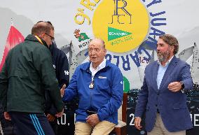 King Juan Carlos I El Corte Ingles Master Regatta trophies Presentation - Sanxenxo