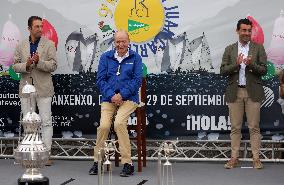 King Juan Carlos I El Corte Ingles Master Regatta trophies Presentation - Sanxenxo