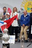 King Juan Carlos I El Corte Ingles Master Regatta trophies Presentation - Sanxenxo