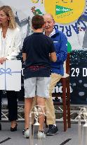 King Juan Carlos I El Corte Ingles Master Regatta trophies Presentation - Sanxenxo