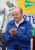 King Juan Carlos I El Corte Ingles Master Regatta trophies Presentation - Sanxenxo