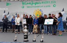 King Juan Carlos I El Corte Ingles Master Regatta trophies Presentation - Sanxenxo