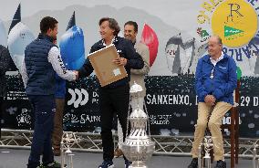 King Juan Carlos I El Corte Ingles Master Regatta trophies Presentation - Sanxenxo