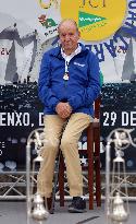 King Juan Carlos I El Corte Ingles Master Regatta trophies Presentation - Sanxenxo