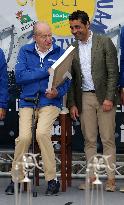 King Juan Carlos I El Corte Ingles Master Regatta trophies Presentation - Sanxenxo