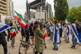 Iranian-Canadians Celebrate Nasrallah’s Death - Toronto