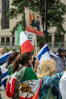 Iranian-Canadians Celebrate Nasrallah’s Death - Toronto