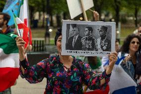 Iranian-Canadians Celebrate Nasrallah’s Death - Toronto