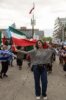 Iranian-Canadians Celebrate Nasrallah’s Death - Toronto