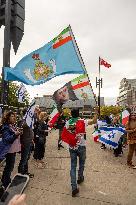 Iranian-Canadians Celebrate Nasrallah’s Death - Toronto