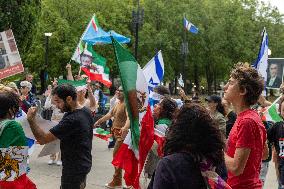 Iranian-Canadians Celebrate Nasrallah’s Death - Toronto