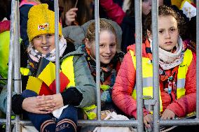 Pope Francis Leads Mass At King Baudouin Stadium - Brussels