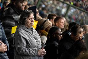 Pope Francis Leads Mass At King Baudouin Stadium - Brussels