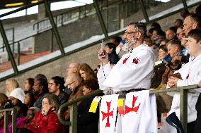 Pope Francis Leads Mass At King Baudouin Stadium - Brussels